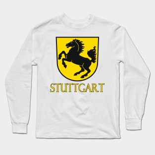 Stuttgart, Germany - Coat of Arms Design Long Sleeve T-Shirt